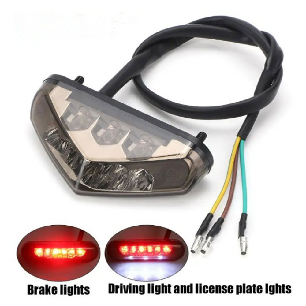 Mini Motorcycle LED Tail Licen - Diy Lamp Electronics ulasan dan harga