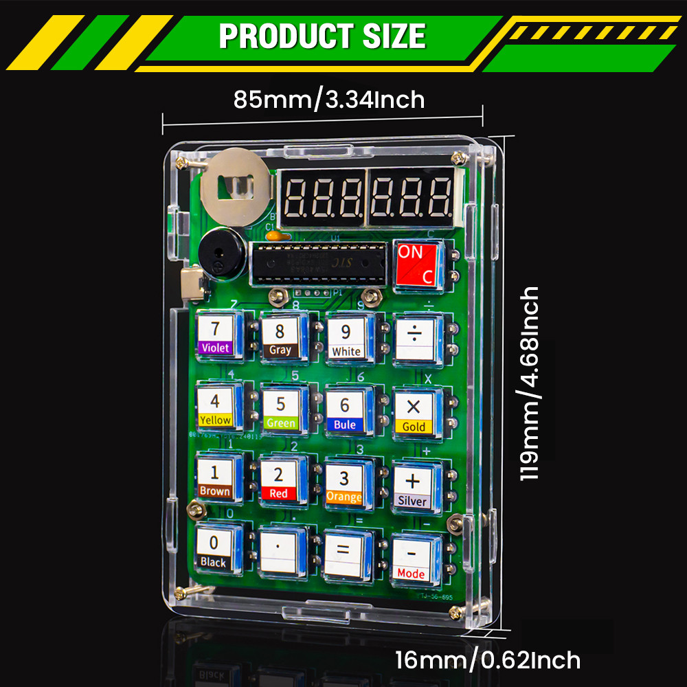 DIY Calculator Electronic Prod - Pcb Etching Kit ulasan dan harga