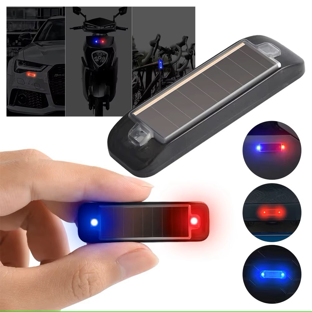 Mini LED Solar Power Car Warni - Diy Lamp Electronics ulasan dan harga