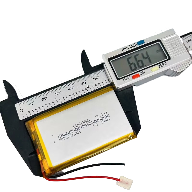 124065 3.7V 5000mAh Rechargeab - Diy Wearable Electronics ulasan dan harga