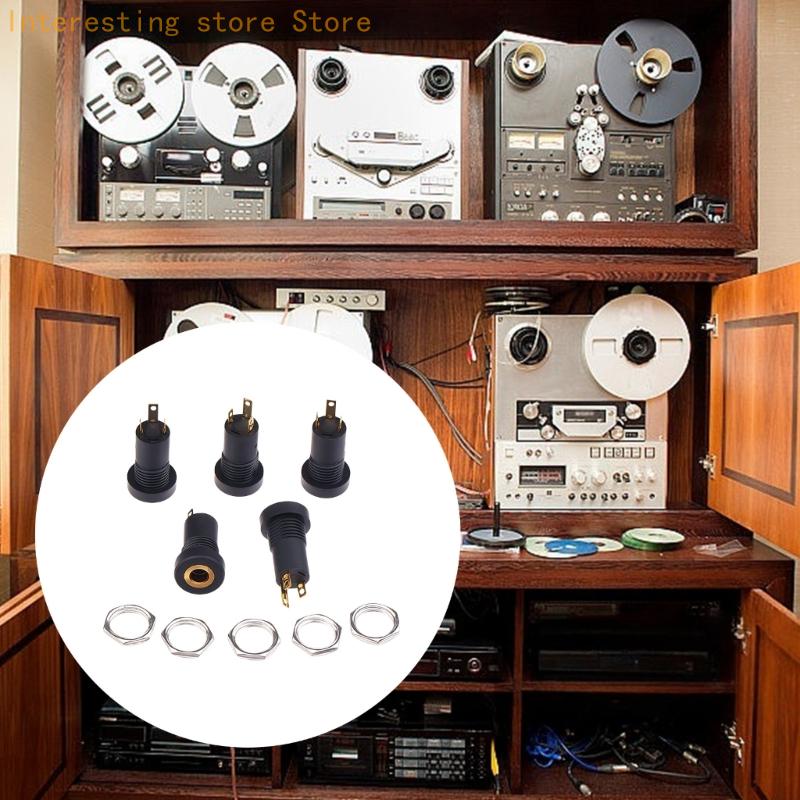 5Pcs 3.5Mm Music Video Jacks S - Diy Audio Electronics Kit ulasan dan harga