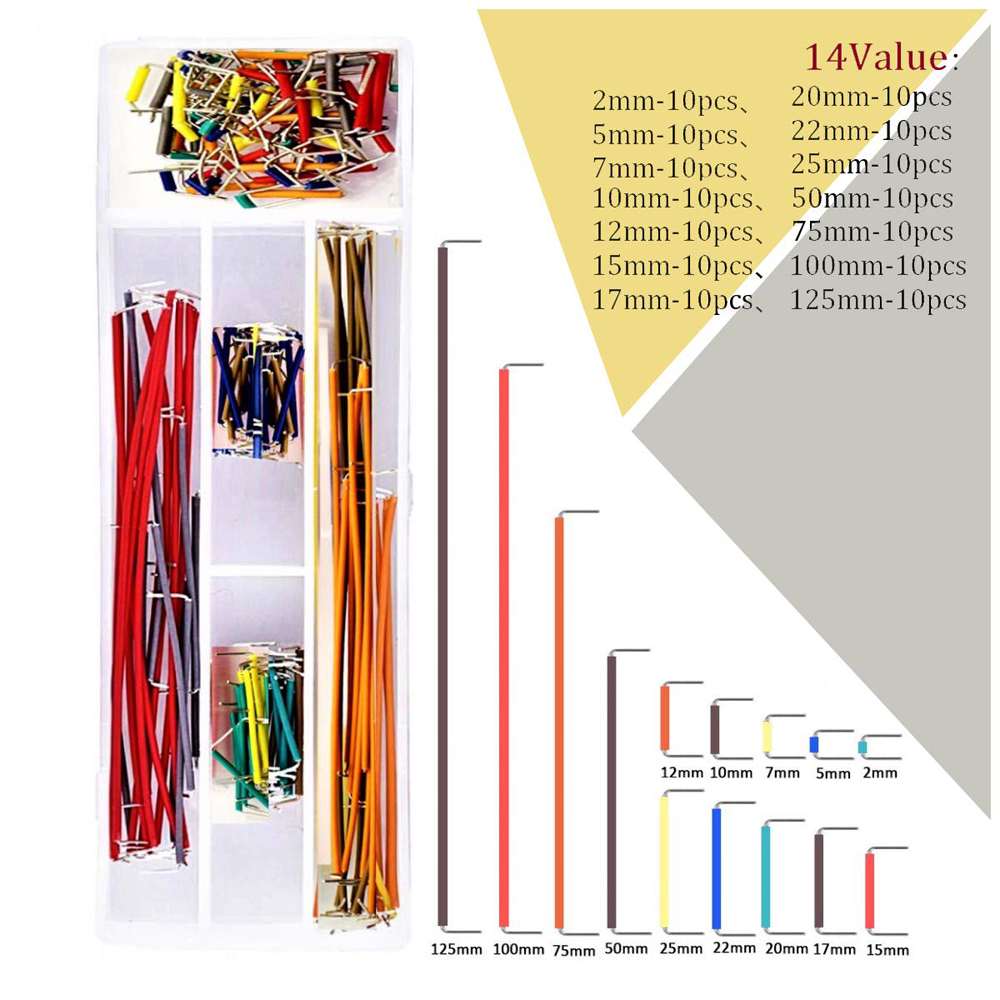 Breadboard Jumper Wire Kit wit - Breadboard Jumper Wire ulasan dan harga