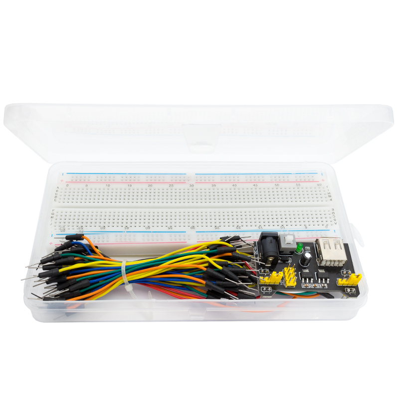 3.3V/5V MB102 Breadboard+ MB-1 - Breadboard Jumper Wire ulasan dan harga