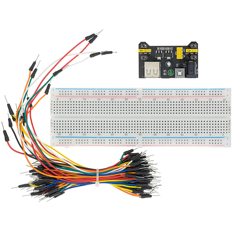 3.3V/5V MB102 Breadboard+ MB-1 - Breadboard Jumper Wire ulasan dan harga