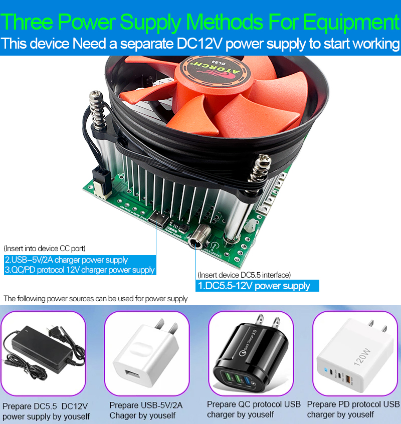 150W 4-wires Battery Capacity  - Diy Electronic Load ulasan dan harga
