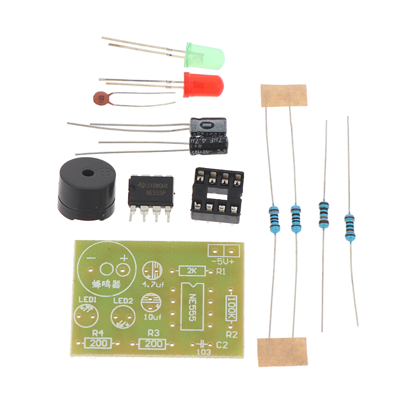 ✰✪NE555 DIY Kit LED Flasher &  - Pcb Etching Kit ulasan dan harga